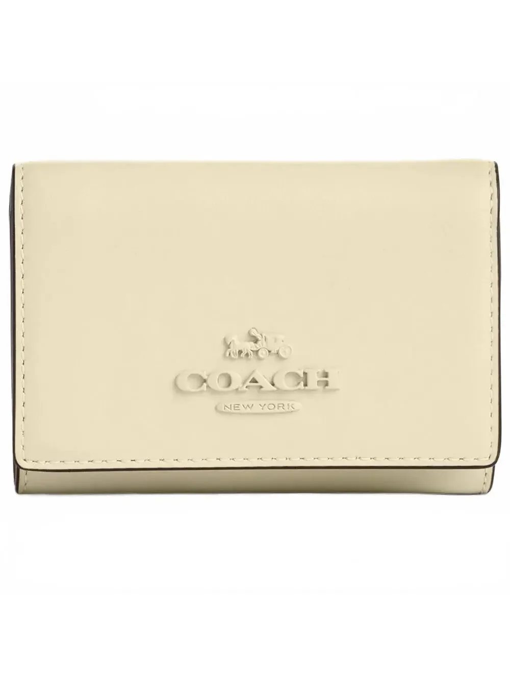 Coach Micro Wallet NEW IM/Moonlight Calf Leather